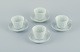 Friedl 
Holzer-
Kjellberg 
(1905-1993) for 
Arabia, 
Finland, a set 
of four pairs 
of coffee cups 
and ...