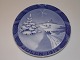 Royal 
Copenhagen (RC) 
Christmas Plate 
from 1915 
"Snow-covered 
Landscape with 
Spruce, Sledge 
and ...