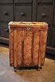 Old Swedish 
19th century 
wooden wicker 
basket with lid 
in natural 
color with fine 
patina. H: 46 
...