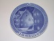Royal 
Copenhagen (RC) 
Christmas Plate 
from 1925 "Old 
Houses at 
Christianshavn”.
 Designed by 
Oluf ...