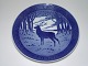 Royal 
Copenhagen (RC) 
Christmas Plate 
from 1960 "Stag 
in the Forest”. 
Designed by 
Hans Henrik ...