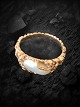 Aage Weimar 14 
carat gold ring 
with beautiful 
natural pearl 
inlay. size 52. 
Aage Weimar was 
born ...