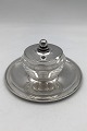 Georg Jensen 
Sterling Silver 
Lid and 
Baccarat 
Krystal Jam Jar 
and dish No. 
600A Measures 
Diam 9 ...