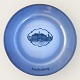 Bing & 
Grøndahl, 
Castle 
porcelain, cake 
plate, 
Amalienborg 
#616, 17cm in 
diameter, 1st 
grade ...