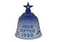 Bing & 
Grondahl, small 
Christmas Bell 
with 1920 
Christmas plate 
decoration.
Decoration 
number ...