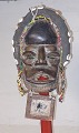Mask made of 
wood from the 
Ivory Coast. 
Decorated with 
various 
effects, e.g. 
mirrors! In 
good ...