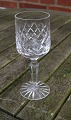 Westminster 
crystal 
glassware by 
Lyngby 
Glass-Works, 
Denmark. 
White wine 
glass in a fine 
...
