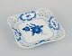 Royal 
Copenhagen Blue 
Flower. Open 
lace square 
bowl. 
Hand-painted.
Model 10/1523.
Dating: ...