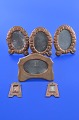 Six copper 
picture frames, 
from the 1920s. 

three 
identical, 
height 10 x 8.5 
cm. 2 without 
...