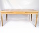 Dining table 
with Dutch 
extension, 
designed by Kaj 
Winding, made 
in oak by 
Slagelse 
Møbelfabrik ...