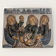 Bornholm 
ceramics, 
Ceramic Relief, 
Michael 
Andersen, 
Fishing girls, 
29cm wide, 23cm 
high, No. ...