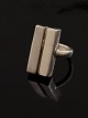Georg Jensen 
sterling silver 
Aria two bar 
ring 593A size 
52 item no. 
561464