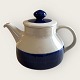 Rørstrand, Blue 
Koka, Teapot, 
24cm wide, 16cm 
high, No. 166, 
Design Hertha 
Bengtsson *Nice 
...