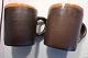 Mugs, pottery 
made by 
Hildegon, the 
well known 
potter from the 
island Als in 
Southern ...