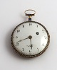 Nolls. Gold 
pocket watch 
with enamel 
back (750). 
Movement number 
1393. Diameter 
50 mm. Minor 
...