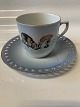 Bing & Grøndahl 
Christmas set 
by Harald 
Wiberg, coffee 
cup with 
saucer.
Deck no. ...