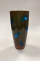 Libera Reflex 
Vase. Brown 
outside and 
aquamarine 
inside. Sample 
made in the 
Czech Republic 
by ...