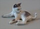 Dahl Jensen 
1005 Cat - 
dotted (DJ) 14 
cm Marked with 
the royal Crown 
and DJ 
Copenhagen.  In 
nice ...