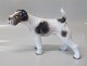 Dog: Dahl 
Jensen 1009 
Wire Haired Fox 
Terrier 
Standing (DJ) 
21 cm Marked 
with the royal 
Crown ...