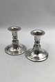 Svend Toxværd 
Silver 
Candlesticks 
(2) Measures H 
10 cm (3.93 
inch) Weight 
Combined 361 gr 
(12.75 ...