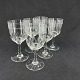 Height 13 cm.
Fine set of 
six white wine 
glasses from 
the early 
1900s.
The glasses 
are mouth ...