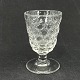 Height 9.5 cm.
Unusual 
low-stemmed 
wine glass from 
the 1860s with 
large eyes.
The pattern in 
...