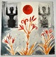 Degett, Karen 
(1954 - 2011) 
Denmark: 
Composition 
with red sun 
and flowers. 
Watercolor and 
print ...