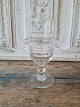Porter glass 
with cuts 
Height 16.5 
cm.