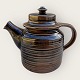 Arabia, Teapot, 
Brown glaze, 
No. 11- 68, 
23cm wide, 17cm 
high *Nice 
condition*