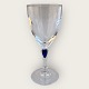 Cristal 
D'arques, Blue 
sapphire, 
"Venice", Snaps 
glass, 12cm 
high, 7cm in 
diameter 
*Perfect ...