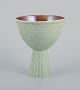 Carl Harry 
Stålhane 
(1920-1990) for 
Rörstrand, 
Sweden. 
Rare ceramic 
vase. 
Mint-green 
glaze. ...