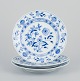 Meissen, 
Germany. Blue 
Onion pattern. 
Three antique 
dinner plates.
Late 19th 
century.
Third ...