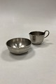 Just Andersen 
Pewter Creamer 
and Sugar Bowl 
No. 2476. The 
bowl measures 
10.3 cm x 4.3 
cm / 4.06 ...