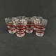 Height 7 cm.
Set of 6 fine 
tumblers, 
liqueur glasses 
from Val Saint 
Lambert.
They are made 
...