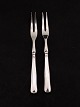 A pair of Old 
Danish cold 
meat forks 14.5 
cm. silver and 
steal subject 
no. 568170