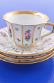 Henriette 
tableware, 
Royal 
Copenhagen 
porcelain. hand 
painted with 
flowers and 
gold. Henriette 
...