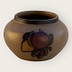 Bornholm 
ceramics, 
Hjorth, Brown 
stoneware, 
Vase, No. 67, 
With fruit 
motif, 8cm in 
diameter, 5cm 
...