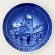 Christmas 
church plate, 
1983, Udby 
church, 20 cm 
in diameter, 
Baco *Perfect 
condition*