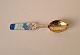 A.Michelsen 
Christmas spoon 
in sterling 
silver with 
enamel 1963
Stamped: 
A.Michelsen - 
Sterling ...