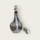 Retro ceramic 
lamp, With leaf 
pattern, 
Denmark in the 
1960s, 35cm 
high (incl. 
socket) 20cm in 
...
