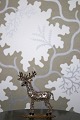 Decorative, old 
reindeer in 
metal decorated 
with 
rhinestones and 
crystals in 
glass from 
Bohemia ...