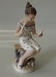 Lyngby 
Porcelain 82 
Lyngby "Girl's 
dream" 19 cm 
Marked with a 
Royal Crown 
Handpainted, 
...