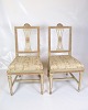 This set of two 
Gustavian style 
chairs from 
1880 is a 
beautiful 
expression of 
early European 
...