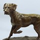 Pointer hunting 
dog in brown 
patinated 
bronze by 
Lauritz Jensen, 
from 1901.
L. 30 cm. H. 
20.5 ...