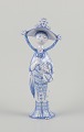 Bjørn Wiinblad 
(1918-2006). 
"Autumn" from 
the series "The 
Four Seasons," 
figurine in 
blue glazed ...