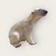 Bornholm 
ceramics, 
Søholm, Sitting 
polar bear, 
15cm high *Nice 
condition*
