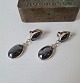 Pair of vintage 
earclips in 
sterling silver 
with hematite
Stamped 925
Length 4,5 cm.