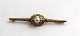 Georg Jensen. 
Gold brooch 14K 
with a pearl 
(585). Model 
208. Produced 
1933-1945. 
Length 6 cm
