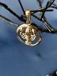 Beautiful 
pendant with 
the zodiac sign 
of the crayfish 
in 14 carat 
gold, made with 
beautiful ...