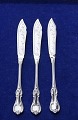 Danish silver 
flatware 
cutlery Danish 
table 
silverware, 
Set of 3 fish 
knives all of 
silver ...